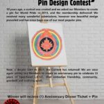 55th anniversary pin contest