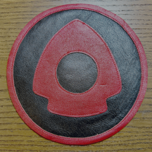 Leather back patch (used)