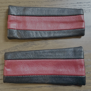Leather epaulets