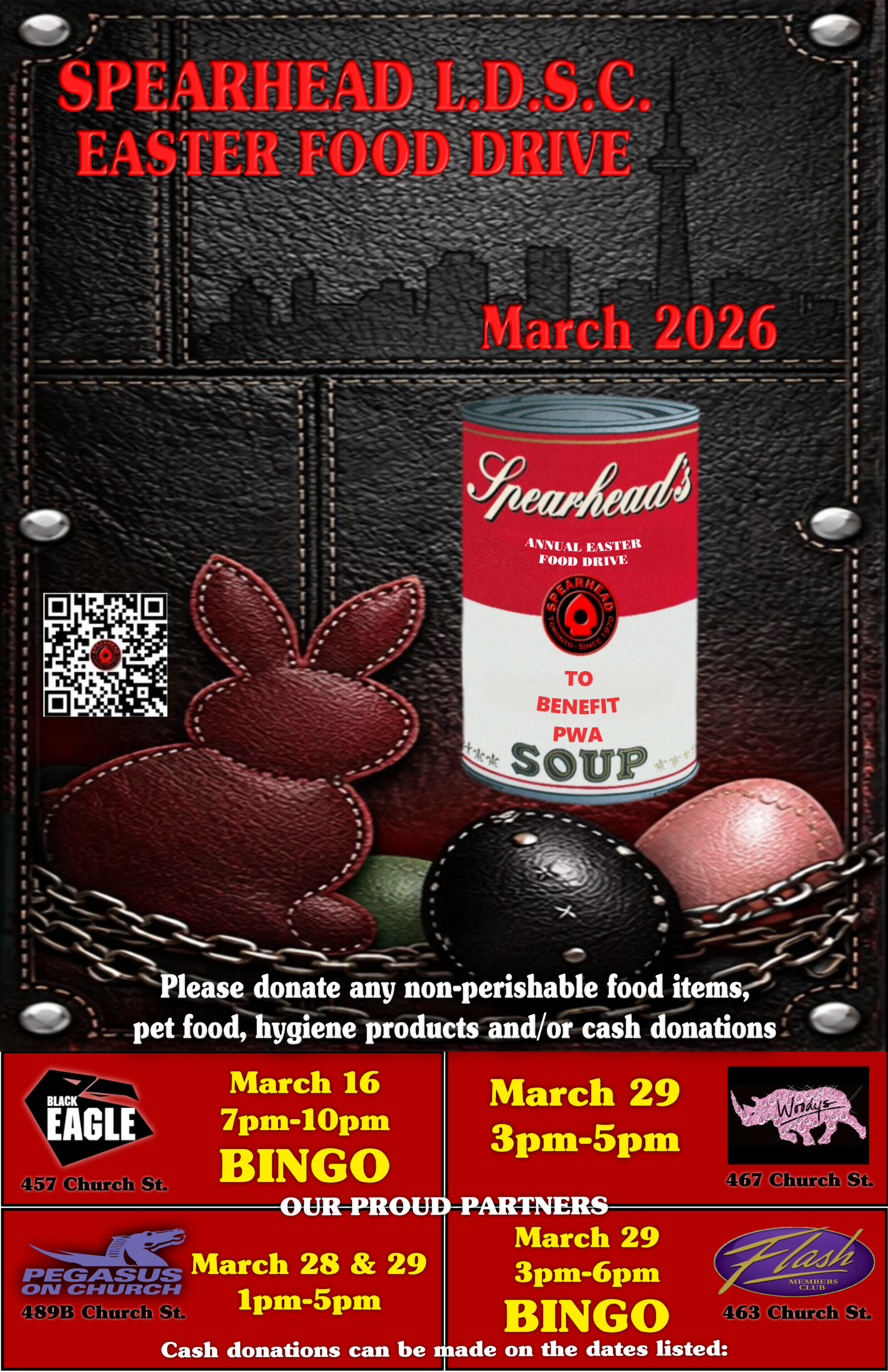 🐰 Spearhead L.D.S.C. Easter Food Drive – March 2026 🥫
